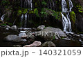 [川俁川谷] 鳥龍瀑布 [北斗市] 140321059