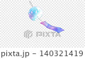 水彩風鈴動畫。循環播放。 （透明度，Alpha通道） 140321419