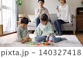 A family holiday spent playing in the living room 140327418