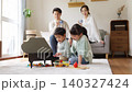 A family holiday spent playing in the living room 140327424
