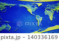 3d render Highly detailed revolving futuristic world map looped 140336169