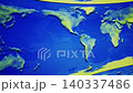 3d render Highly detailed revolving futuristic world map looped 140337486