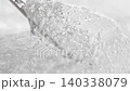 Cosmetics serum gel background, macro transparent cream texture, facial mask 140338079