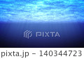 A fantastical underwater background image with sunlight streaming in. 140344723