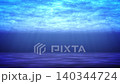 A fantastical underwater background image with sunlight streaming in. 140344724