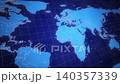 3d render Highly detailed revolving futuristic world map looped 140357339