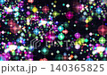 可愛、神奇、閃閃發光、色彩繽紛的顆粒材料 140365825