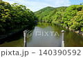 [The sacred clear stream of Ise Grand Shrine (Isuzu River)] Ujikan-cho, Ise City, Mie Prefecture 140390592