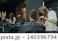 Barber Trimming Neck Hair 140396794