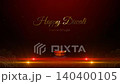 luxury golden text happy diwali festival of light on the red background 140400105