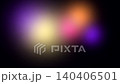Purple Yellow Pink Glowing Orbs Motion Background, Smooth Floating Light Orbs Animation Seamless Loop, 4K 140406501