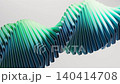 Rotating creative shapes geometries background, 3d rendering. 140414708