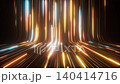 Flowing neon curve lines background, 3d rendering. 140414716