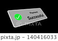 Payment Successfull checkmark validation Animation, secure payment done 140416033