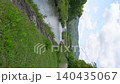 新緑が美しい京都・鴨川の風景 青空広がる初夏のリラックス空間 140435067