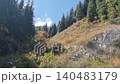 Beautiful Landscape With Mountains In The Background. Kazakhstan, Almaty  140483179