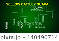 Yellow Cattley Guava Word Cloud 140490714