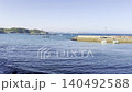 [Karatsu City, Saga Prefecture] The coastline of Hatodomari Cape and the blue sea 140492588
