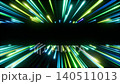 Abstract neon light streaks radiating on a dark background, looped video 140511013