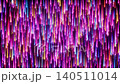 Abstract neon light streaks on dark background, looped video 140511014