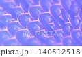 Abstract 3D pastel chain pattern animation, futuristic blue purple glossy interwoven shapes, soft geometric technology background, 4k, 60 fps, HUD, loop 140512518