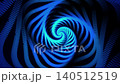 Neon glowing abstract spiral tunnel animation, futuristic blue cyan waveform curve background, digital technology vortex motion graphic, 4k, 60 fps, HUD, loop 140512519