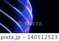 Glass Spiral Rings Macro Blue Purple Neon Seamless Loop Animation 3D Render 140512523
