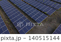 [Aerial Photography] Overhead and tilt-up view of a mega solar power plant (with inserts related to renewable energy and SDGs) 140515144