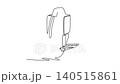 Animated self drawing of continuous line draw rugged electric unicycle, detailing its boxy battery body casing, ergonomic top carry handles, sturdy folding footplates. Full length one line animation 140515861