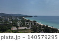 Aerial view of phuket karon beach coastline, Thailand 140579295