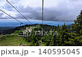 A ski lift descending a hill in Vancouver, Canada. 140595045
