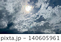 Blue sky and clouds and sun time lapse 140605961