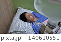 Asian woman dripping saline at hospital prepare for surgery 4k 140610551