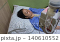 Asian woman dripping saline at hospital prepare for surgery 4k 140610552