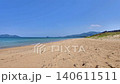 A view of the coastline of Munakata, Fukuoka Prefecture on a sunny day. 140611511