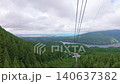 A gondola ascends a mountain in Vancouver, Canada. 140637382