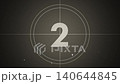 復古電影風格倒數視頻，復古5秒到0秒電影閱讀器視頻 140644845