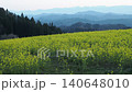 長野市中城宮山里：阿爾卑斯山展望廣場夢之站 - 日落時分從油菜花田中眺望北阿爾卑斯山。 140648010