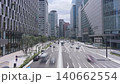 Osaka Station area cityscape time lapse 140662554
