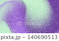 Abstract pastel gradient background with scattered white dotted pattern in soft purple and mint tones. Modern minimal design with copy space for technology or creative projects. 140690513