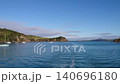 View of Matiatia Pier on Waiheke Island from the ferry. 140696180