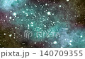 緑の衝撃波と銀河の宇宙背景	 140709355