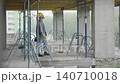 Construction worker preparing his toolbox on site 140710018