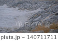 Slow motion - sea water waves crashing on rocky shore - close up 140711711
