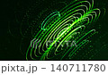 3d render vj loop Green neon vortex of concentric rings, spinning particles and data trails, pulsing glow and electric highlights, immersive cyberpunk atmosphere for vj backgrounds and motion design 140711780