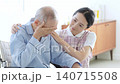 Caregivers who support elderly people who are unwell 140715508