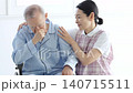 Caregivers who support elderly people who are unwell 140715511