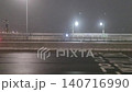 Vehicles Driving on Jamsil Bridge in Seoul on a Snowy Winter Night 140716990