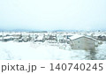 View from the window of a train departing Nishi-Tsuruga Station (Obama Line, Nishi-Tsuruga, February 2026) 140740245