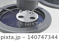 Automatic polishing machine for metallurgical sample preparation. Precision metal grinding and surface finishing equipment. 140747344